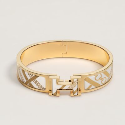 ブレスレット 《オランプ》 - ホワイト | Hermès - エルメス-公式サイト